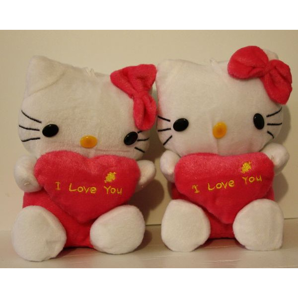 Plyšová postavička Hallo Kitty - 16 cm