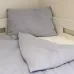 Mušelínové povlečení holubí šeď