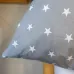 Povlečení bavlna Hvězdy šedé