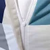 Povlečení bavlna Geometrie modrá