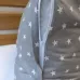Povlečení bavlna Hvězdy šedé Povlečení bavlna Hvězdy šedé