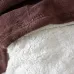 Mikroplyšová deka s beránkem č.45 - čokoládová