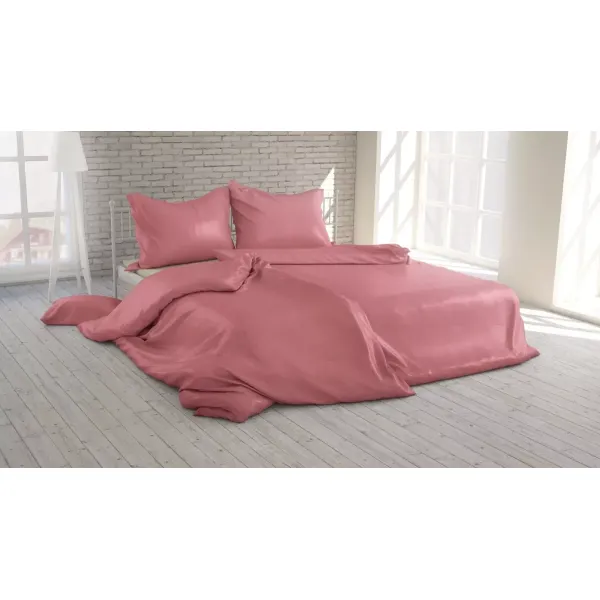 Povlečení bavlněný satén Dusty rose 432