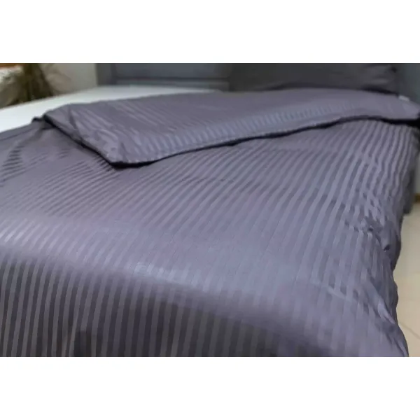 Damaškové povlečení Titanium grey