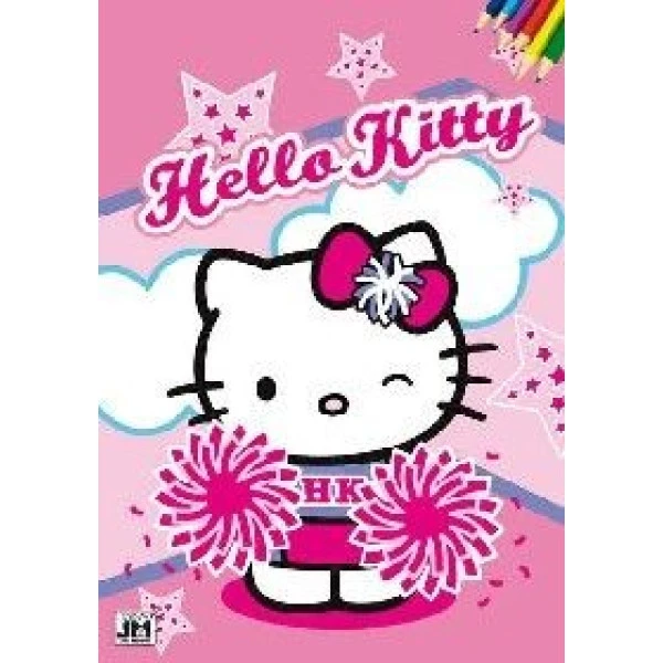 Omalovánky A4 HELLO KITTY II - lesklá vazba 