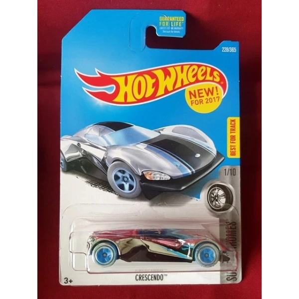 Hot Wheels angličák Crescendo, Super Chromes 1/10