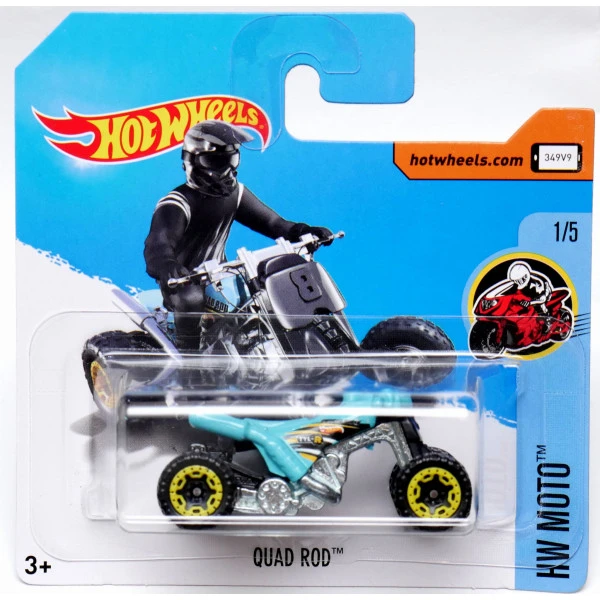 Hot Wheels angličák Quad Rod, Moto 1/5