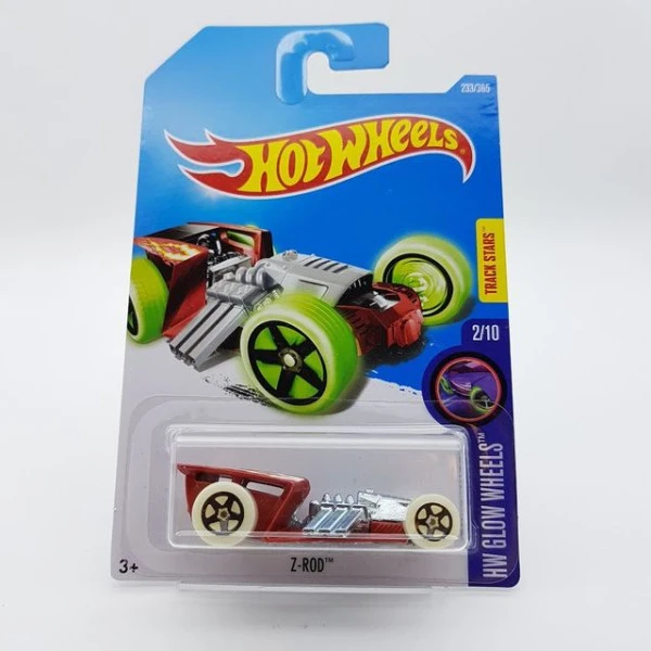 Hot Wheels angličák Z-Rod, Glow Wheels 2/10