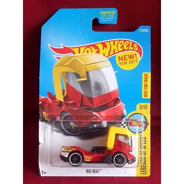 Hot Wheels angličák Rig Heat, Legends Of Speed 5/10