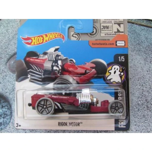 Hot Wheels angličák Rigor Motor vínový, Fright Cars 1/5