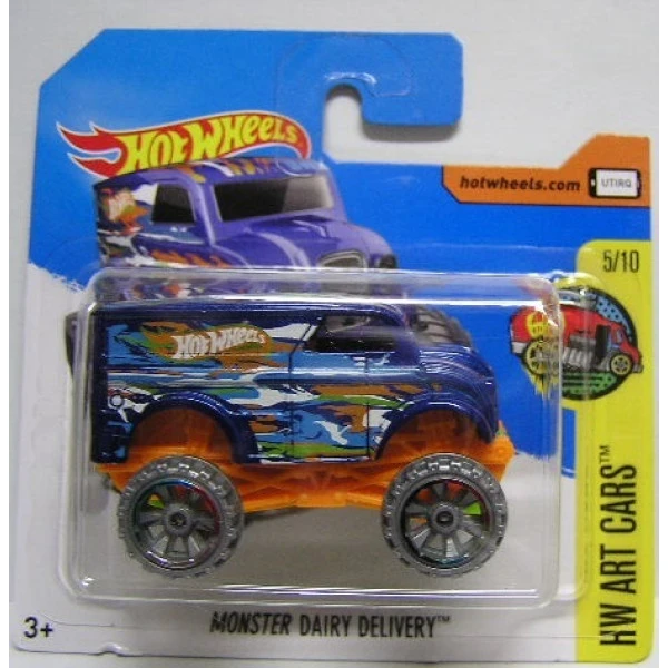 Hot Wheels angličák Monster Dairy Delivery, Art Cars 5/10