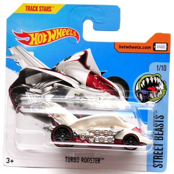 Hot Wheels angličák Turbo Rooster, Street Beasts 1/10