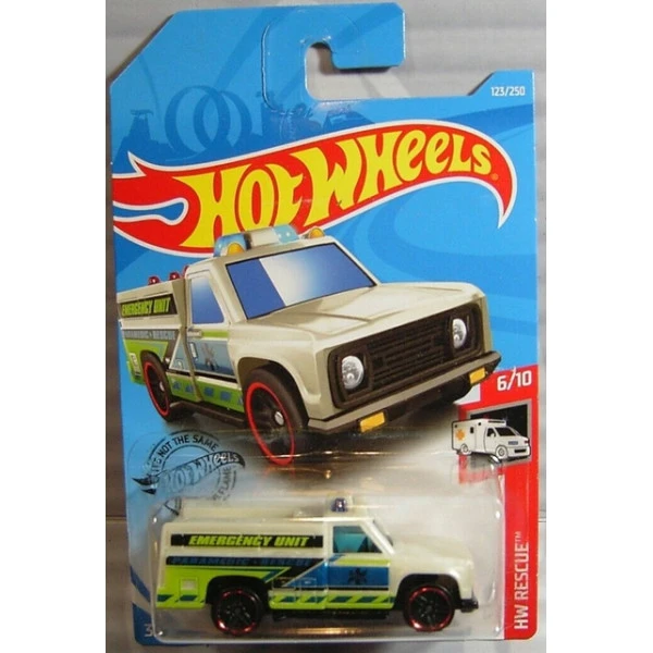 Hot Wheels angličák HW Rapid Responder, HW Rescue 6/10