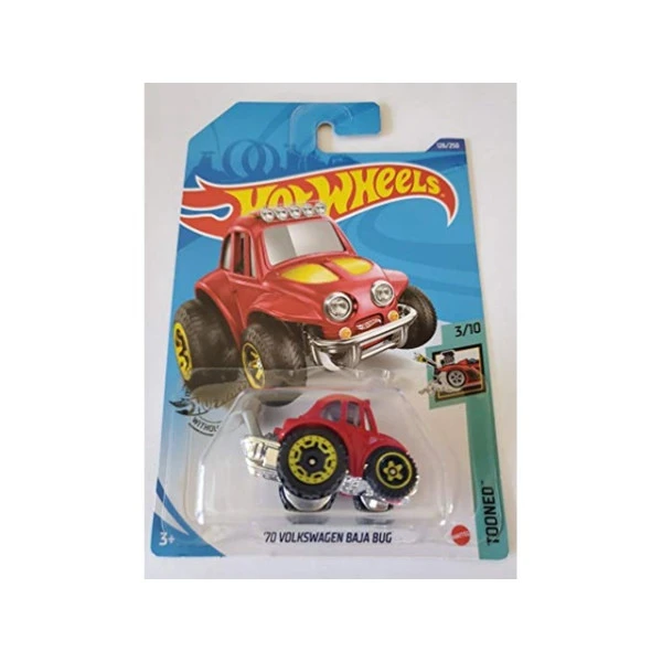 Hot Wheels angličák '70 Volkswagen Baja Bug, Tooned 3/10