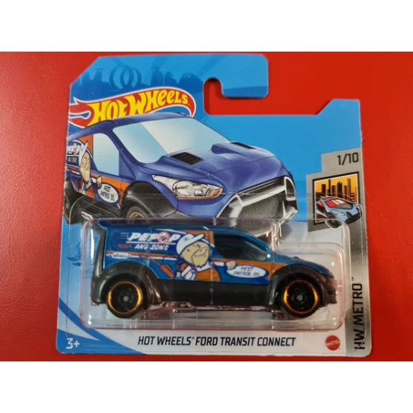 Hot Wheels Ford Transit Connect, HW Metro 1/10