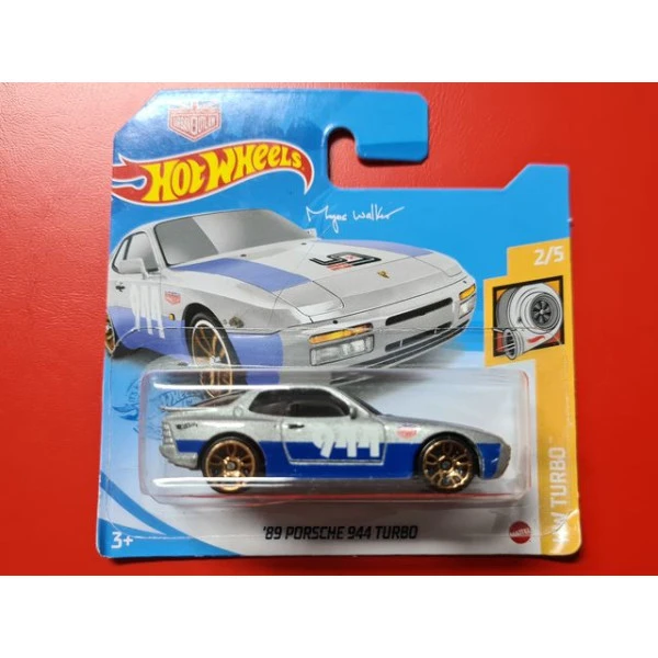 Hot Wheels angličák '89 Porsche 944 Tutbo, HW Turbo 2/5