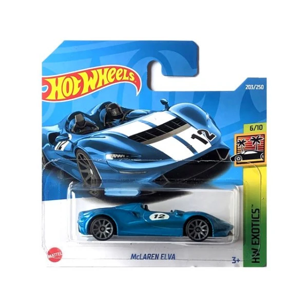 Hot Wheels angličák McLaren Elva - HW Exotics 6/10