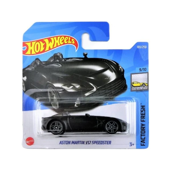 Hot Wheels Aston Martin V12 Speedster, Factory Fresh 9/10