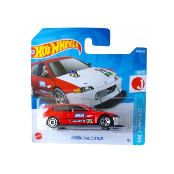 Hot Wheels angličák Honda Civic Custom, HW J-Imports 10/10