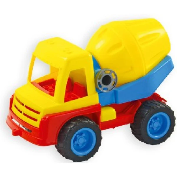 Pracovní funkční auto domíchávač aktiv 26cm na písek na volnoběh