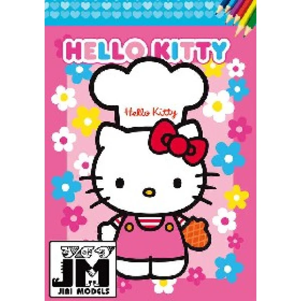 JIRI MODELS Omalovánky A4 HELLO KITTY 2