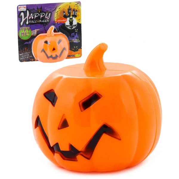 Party Dekorace Halloween dýně 11cm dospělá svítidlo na baterie S