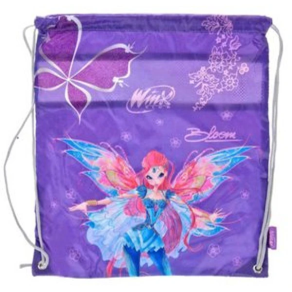 ET Pytlík školní na rameno Winx dětský stahovací batůžek