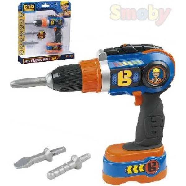 SMOBY Šroubovák vrtačka 2v1 Bořek stavitel set dětské nářadí se 