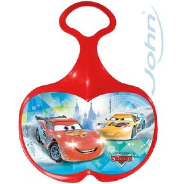 JOHN Kluzák na sníh s obrázkem Disney Cars (Auta) červený pro kl