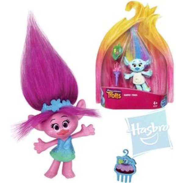 HASBRO Troll postavička 13cm sběratelský set s doplňkem město 9