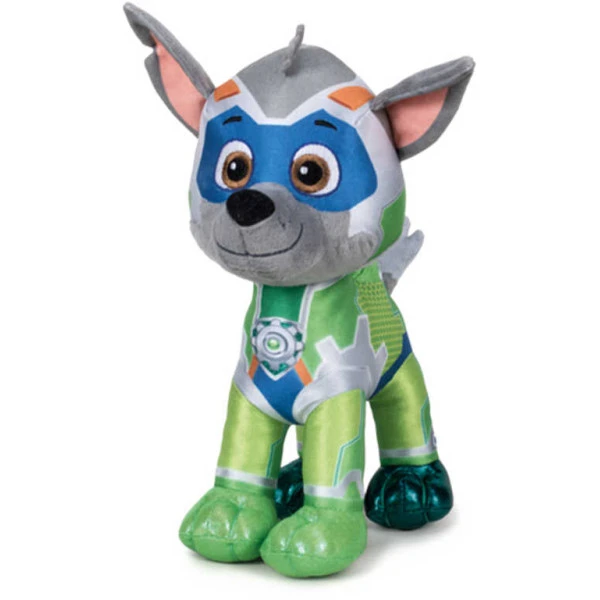 PLYŠ Rocky 37cm Tlapková patrola Super Mighty Pups *PLYŠOVÉ HRAČ