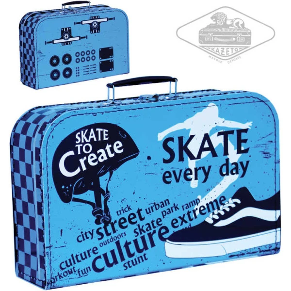 KAZETO kufr SKATE velký dětský kufřík 35x22cm