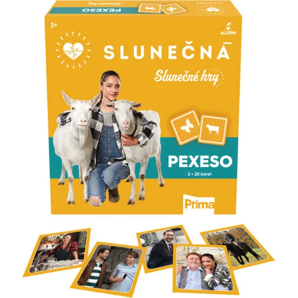 EP Line Hra karetní pexeso Slunečná *SPOLEČENSKÉ HRY*