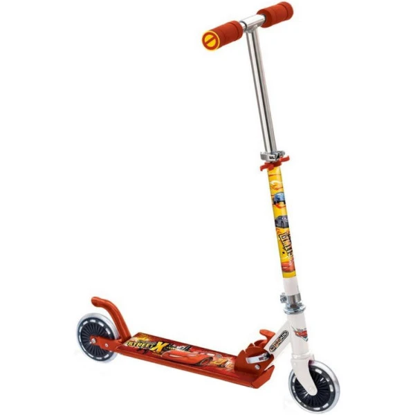 Koloběžka dětská hliníková - CARS do 50 kg