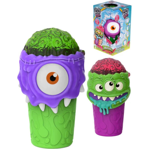 Slushy Monster výroba ledové tříště dětský shaker 2 druhy plast 