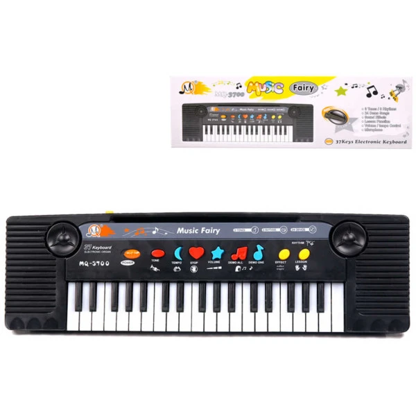 Klávesy elektronický dětský keyboard 37 kláves pianko s mikrofon