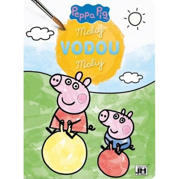 JIRI MODELS Maluj vodou B5 Prasátko Peppa var.2