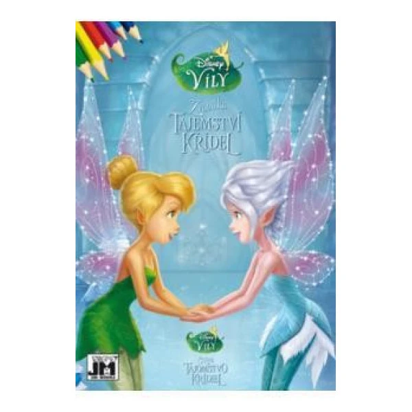 JIRI MODELS Omalovánky A5+ Disney Víly - lesklá vazba