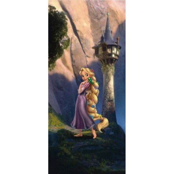 Fototapeta 1-dílná Disney Rapunzel - Na vlásku 90x202 cm