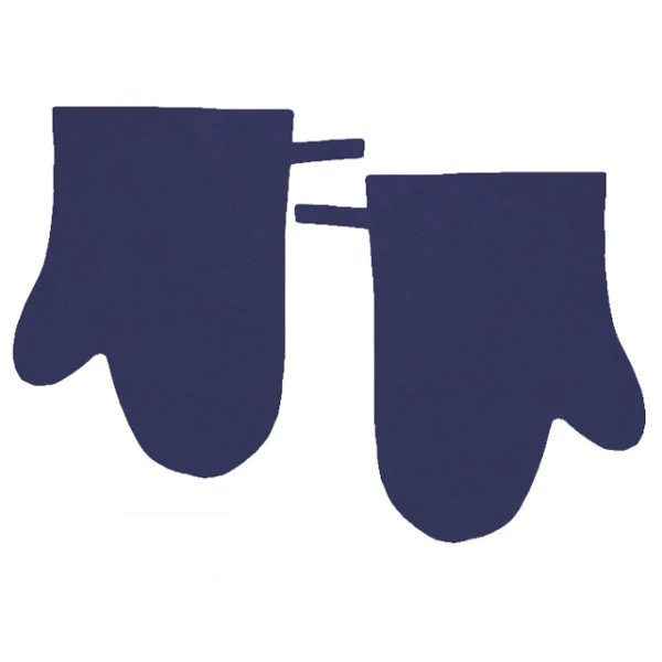 Kuchyňské bavlněné chňapky 2 ks - modré (indigo)