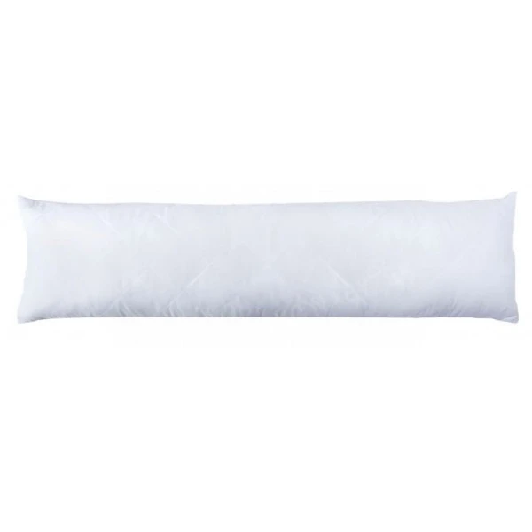 Prošívaný polštář z mikrolátky pro spaní na boku 55x180cm