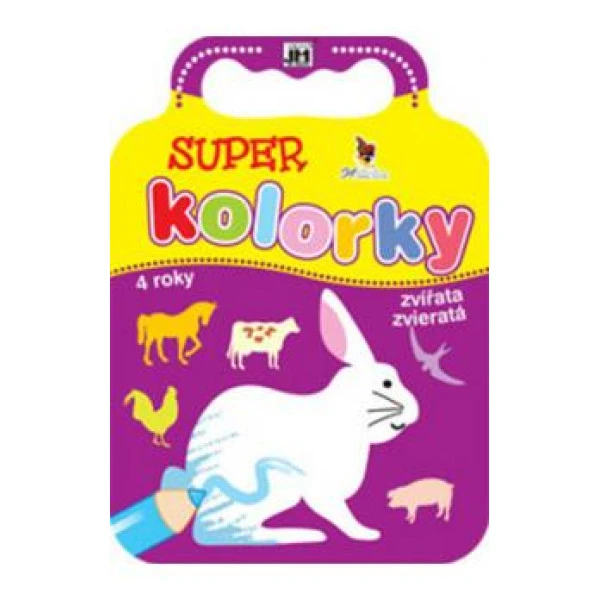 JIRI MODELS Omalovánky kolorky ZVÍŘATA pro nejmenší děti