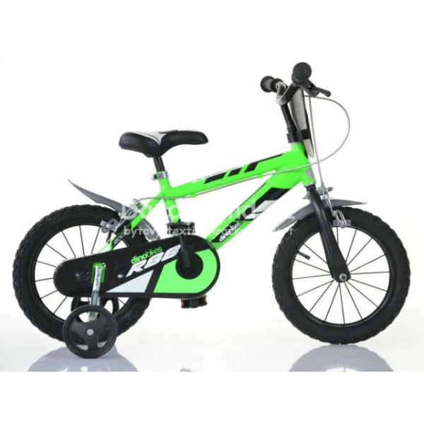 ACRA Dětské kolo Dino Bikes 414U zelené chlapecké 14