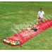 BESTWAY Skluzavka vodní dětská Angry Birds 488cm červená s trysk