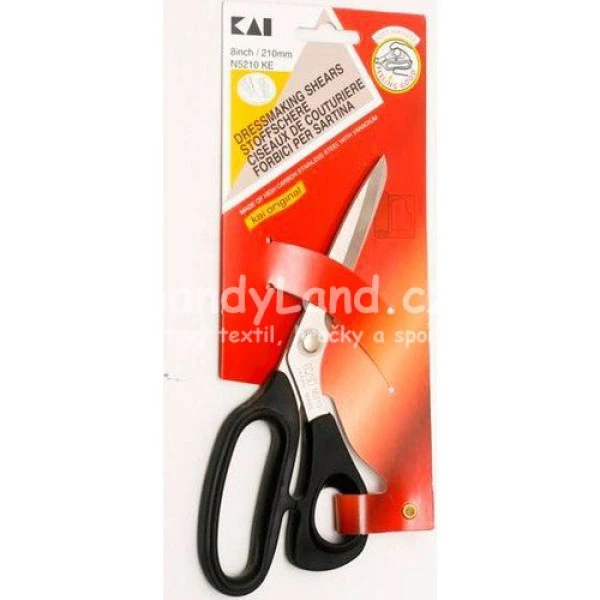 Krejčovské nůžky KAI N5210 KE 21cm s nožovým ostřím