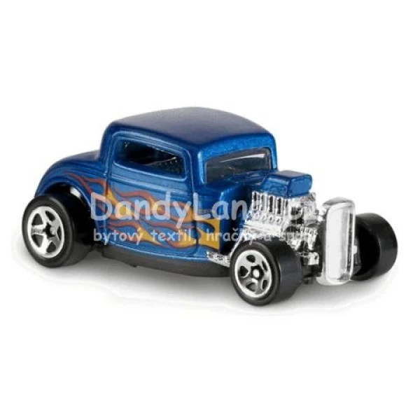 Hot Wheels angličák '32 Ford modrý, Flames 6/10