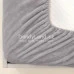Mikroflanelové prostěradlo 80x160cm 260g/m2 - šedá