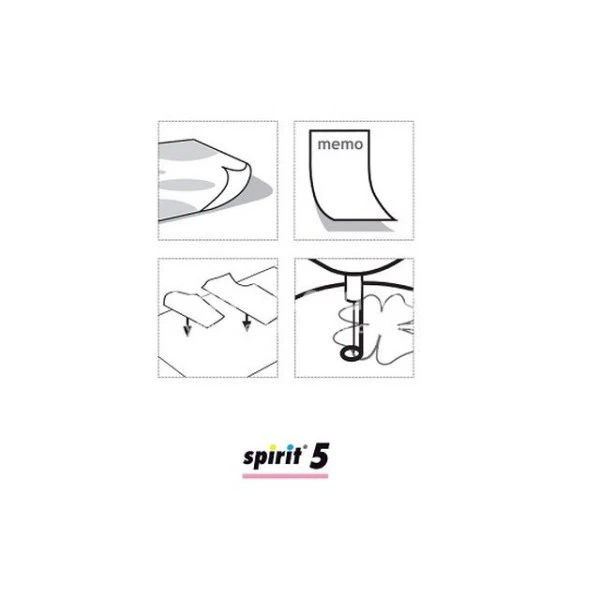 SPIRIT 5 - sublimační dočasné lepidlo na látky - sprej 500 ml