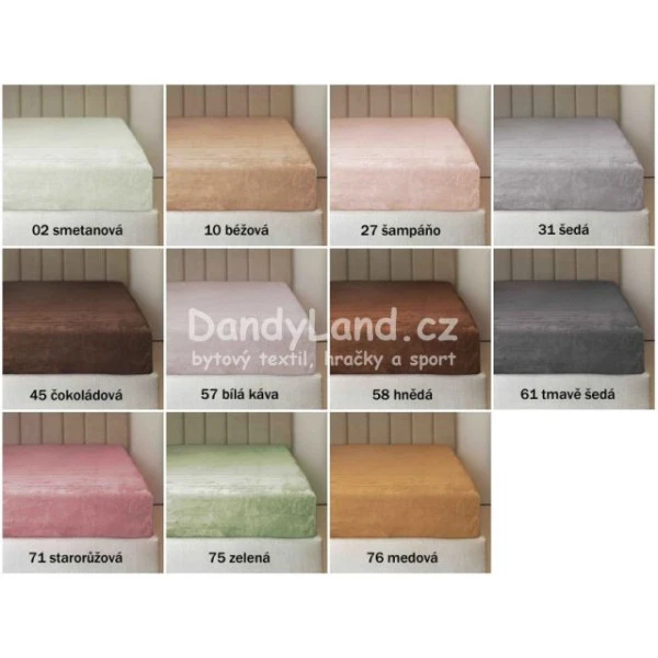 Mikroflanelové prostěradlo kruh (kulaté) průměr 170cm 260g/m2