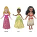 MATTEL Panenka princezna malá 10cm Disney Princess 9 druhů MATTEL Panenka princezna malá 10cm Disney Princess 9 druhů